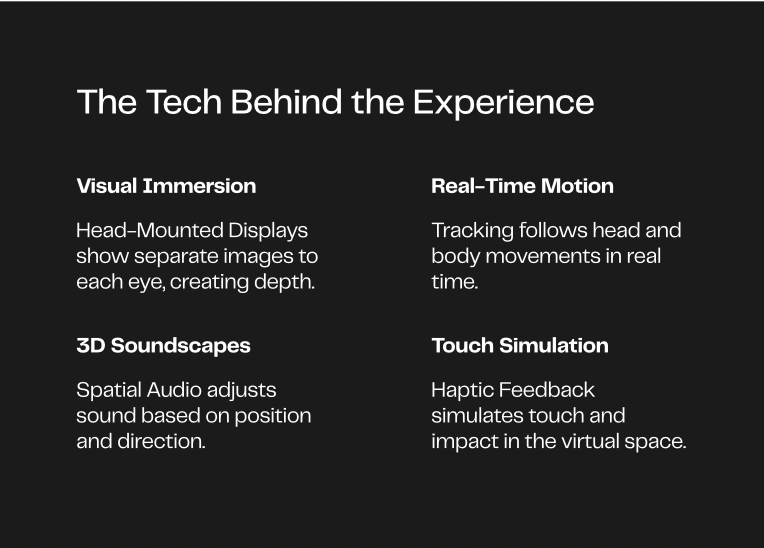 Tech behinds The Experience